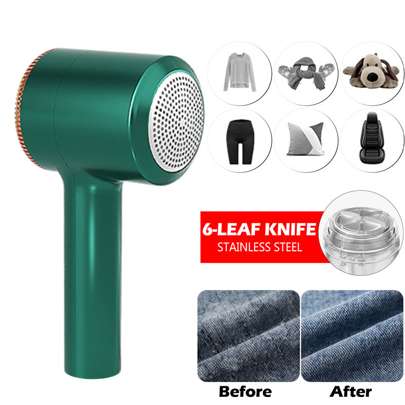 FluffMaster - Rechargeable USB Lint Remover for Clothes and Fabrics