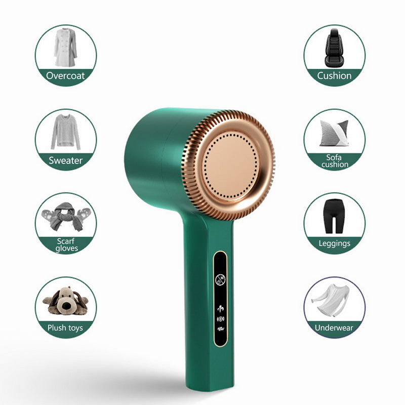 FluffMaster - Rechargeable USB Lint Remover for Clothes and Fabrics