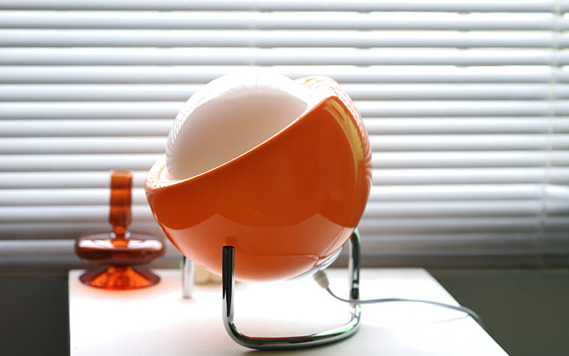 RetroGlow - Scandinavian Glass Table Lamp
