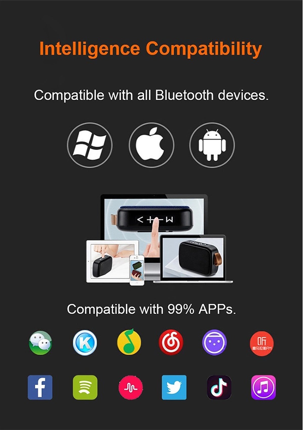 SoundWave - Portable Bluetooth Speaker