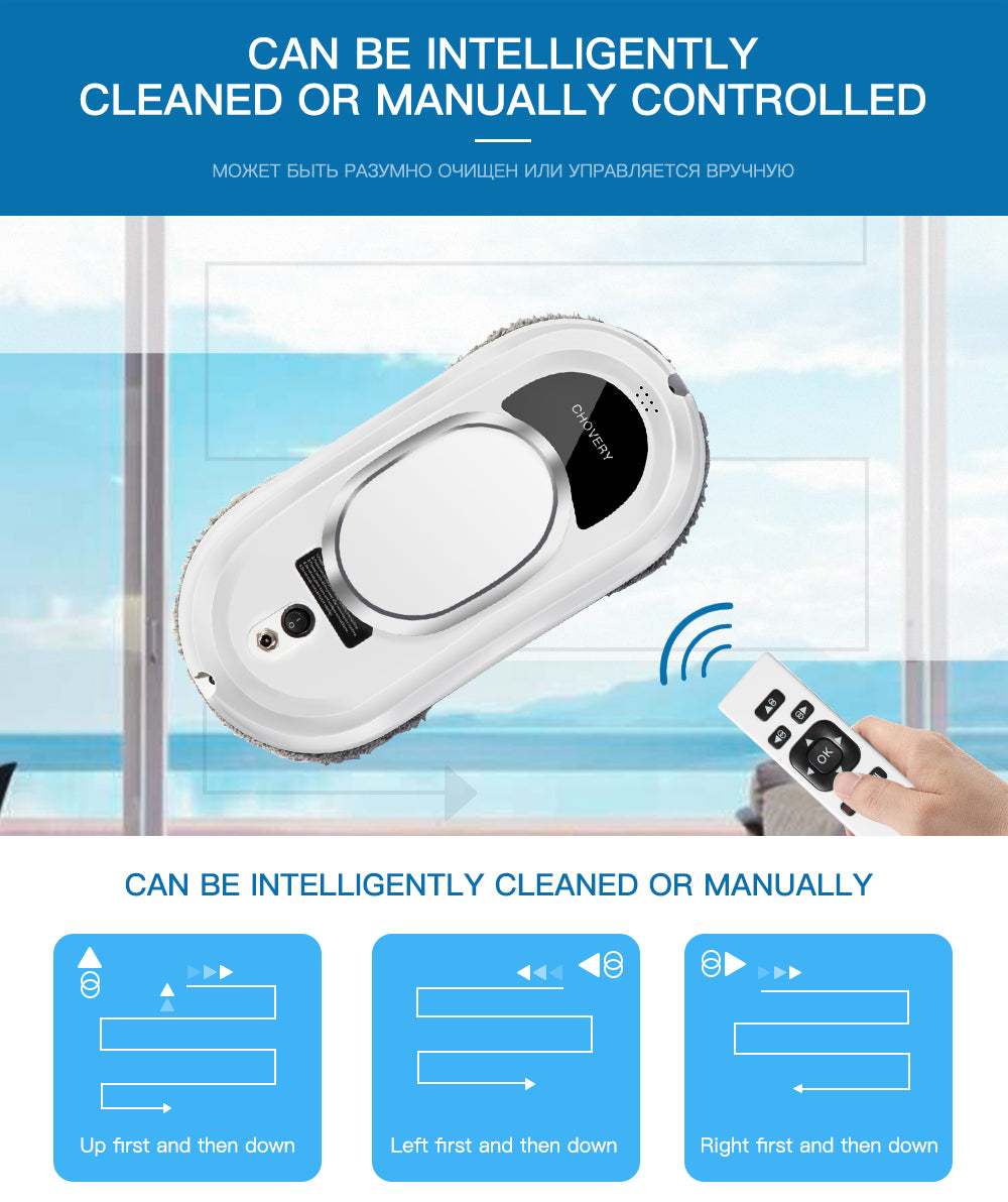 CleanBot - Smart Robot Window Cleaner