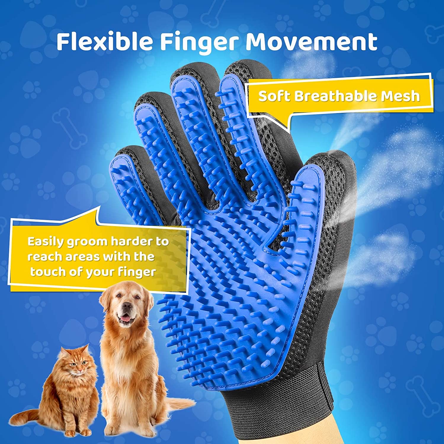 PetCareGlove - Grooming Glove for Pets