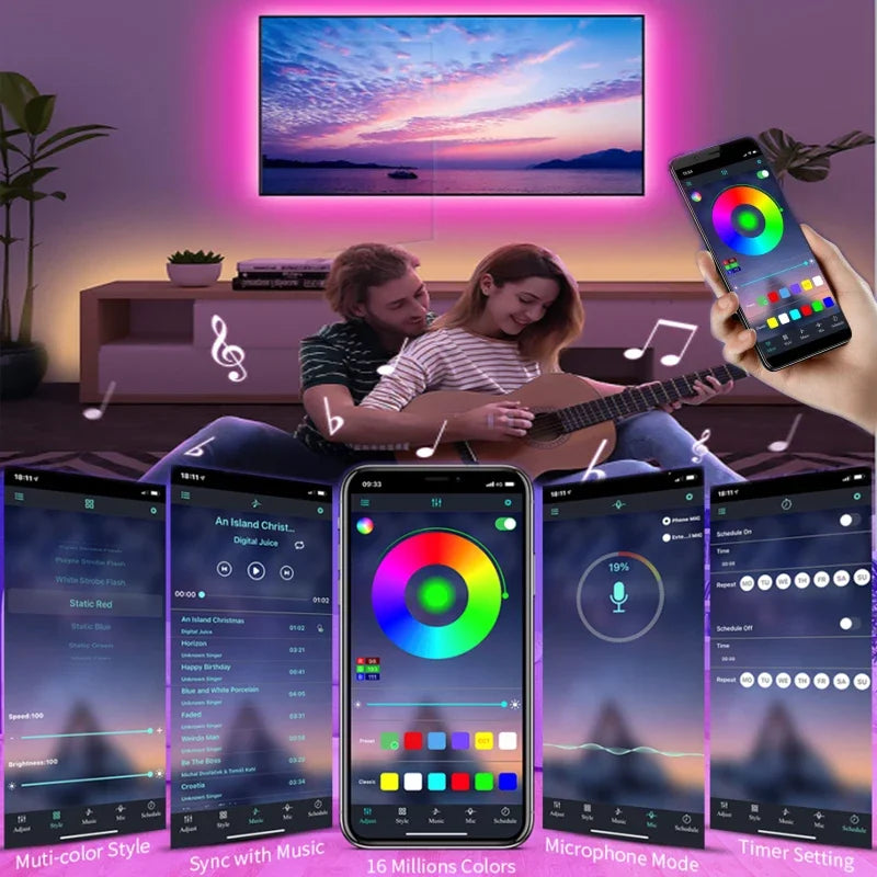 GlowShift - RGB LED Strip for Room & TV
