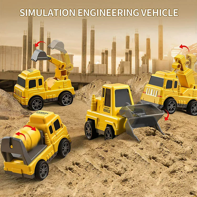 FunCity Trucks - Light and Sound Truck Play Set for Kids