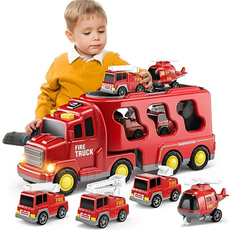 FunCity Trucks – Light & Sound Toy Play Set