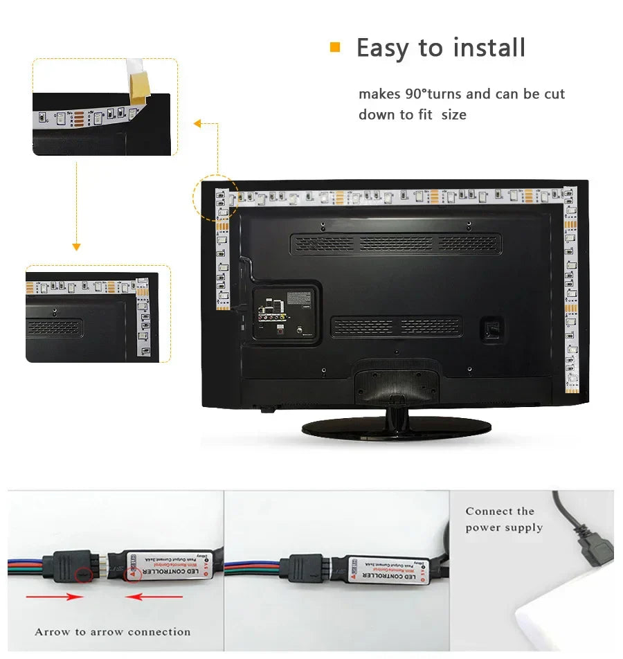 GlowShift - RGB LED Strip for Room & TV