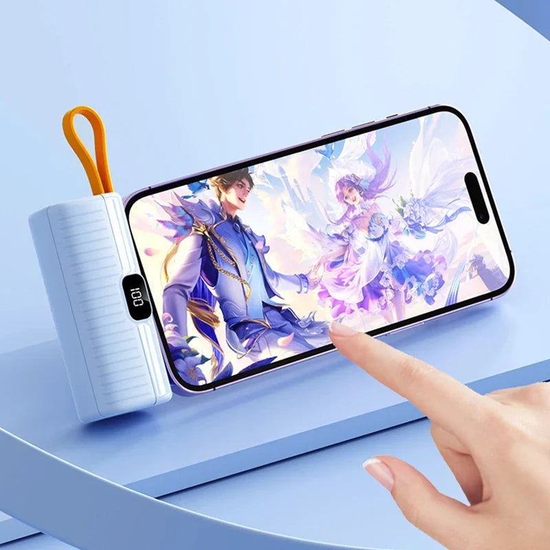 PowerPod Charger - Compact 3000mAh Wireless Portable Power Bank