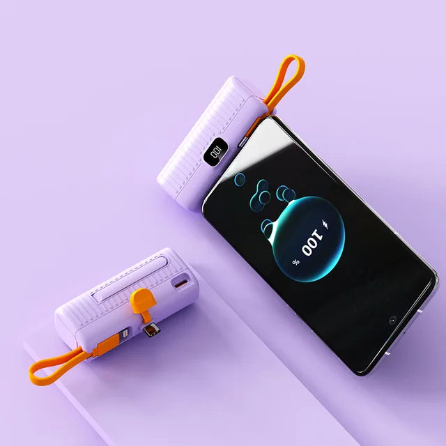 PowerPod - Compact Wireless Power Bank 3000mAh