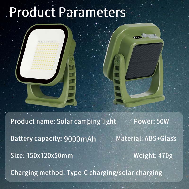 PowerGlow - Rechargeable LED Camping Lantern with Magnetic Base