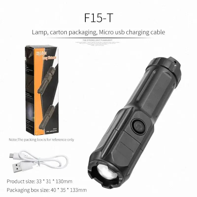 PowerBeam - Rechargeable LED Zoom Flashlight