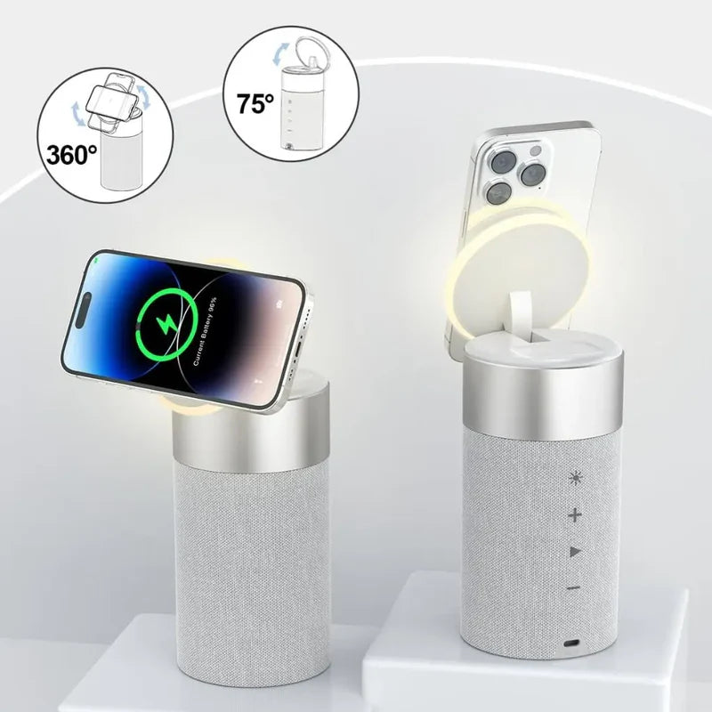 SoundWave Pro - Bluetooth Speaker with Power Bank