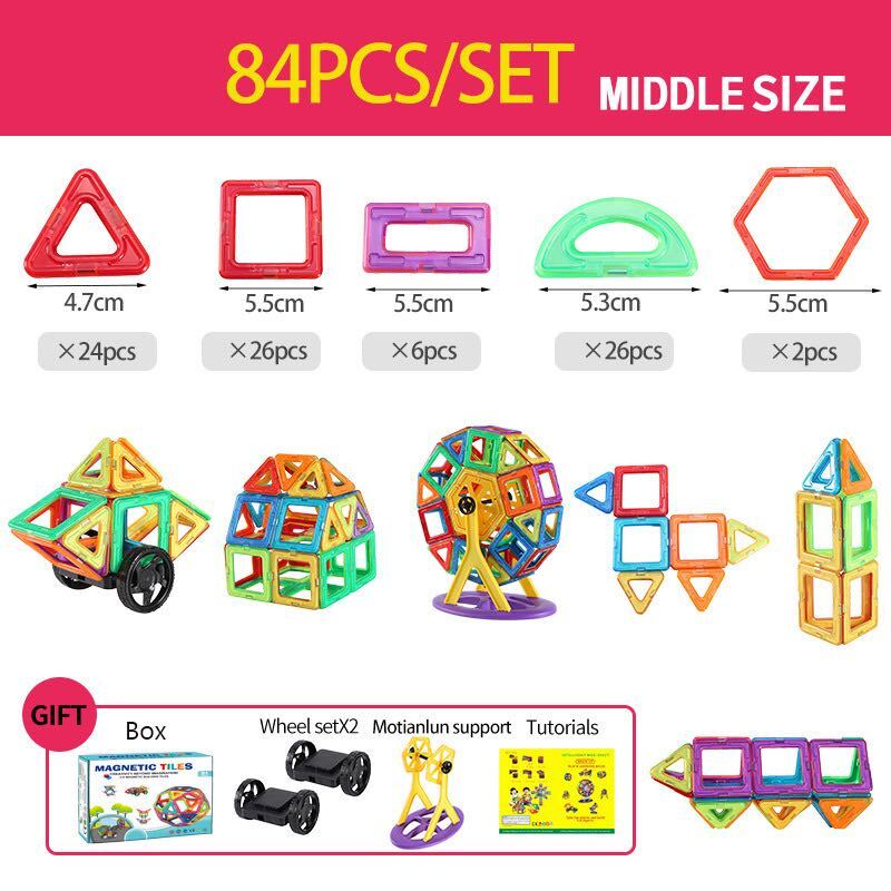 MagneticBlocks - Educational Magnetic Building Toy