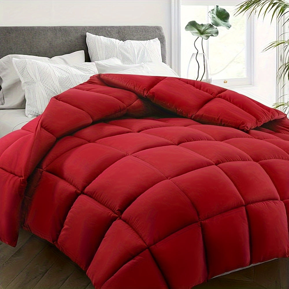 Reversible Microfiber Comforter - All-Season