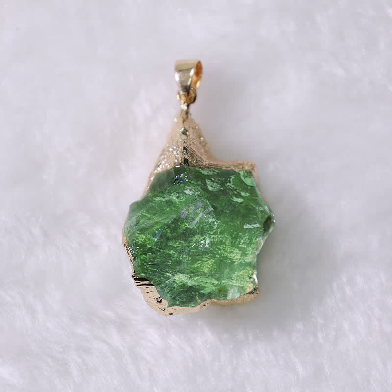 Natural Moldavite - Crystal Necklace