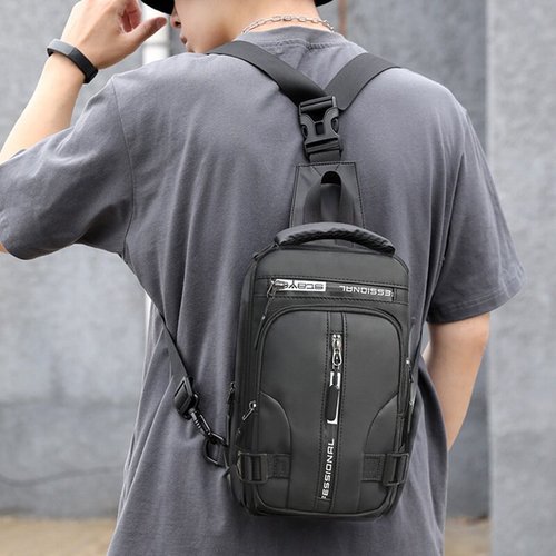 SecureNylon - Waterproof Anti-Theft Shoulder Bag