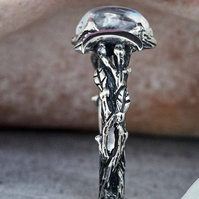 Iris - Moonstone Statement Ring for Women