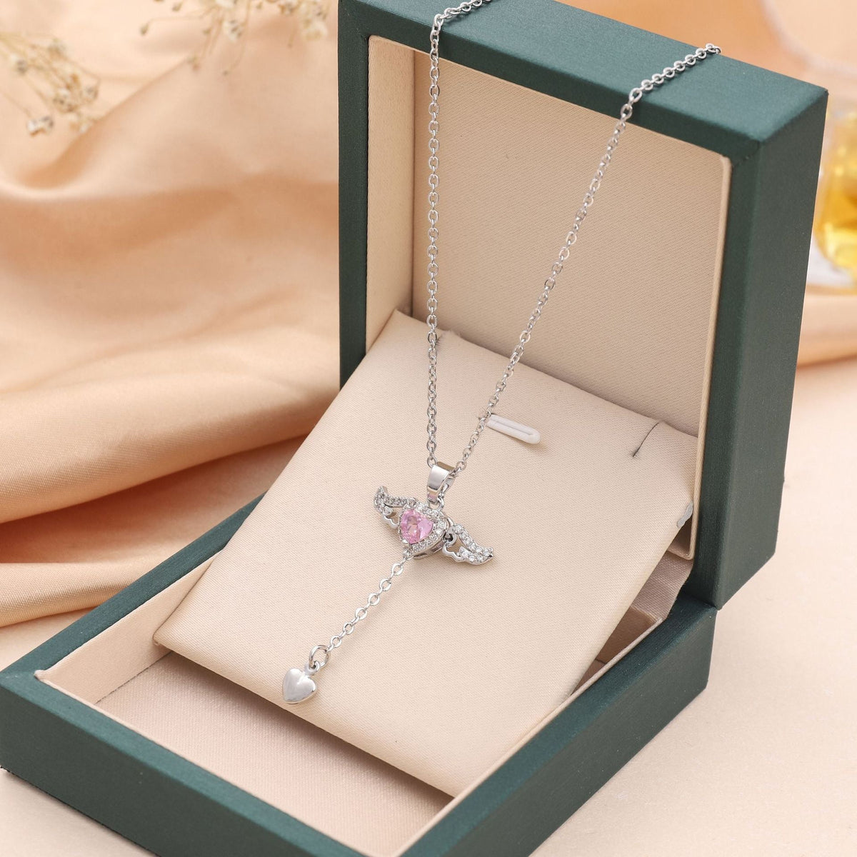 Livia - Angel Wing Pendant Necklace