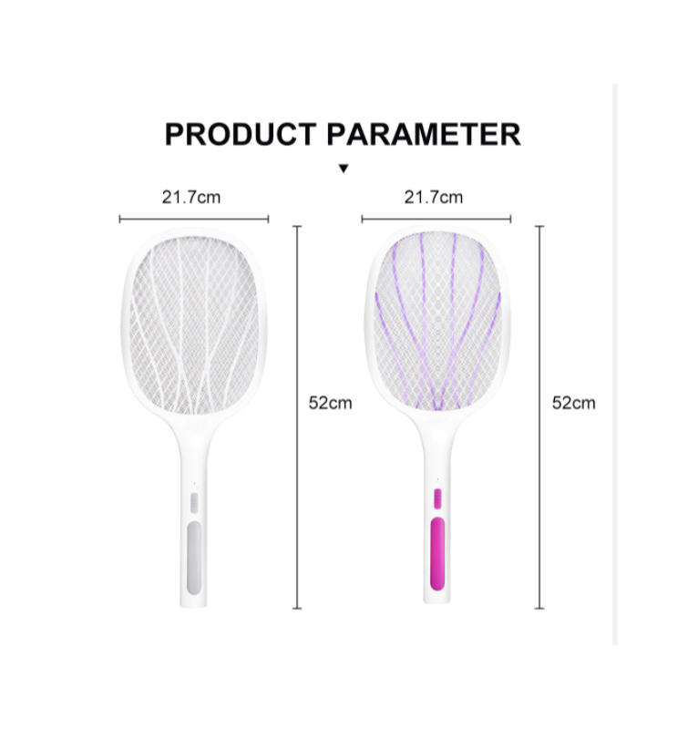 SwatMaster 2-in-1 - Bug Zapper Lamp and Electric Fly Swatter