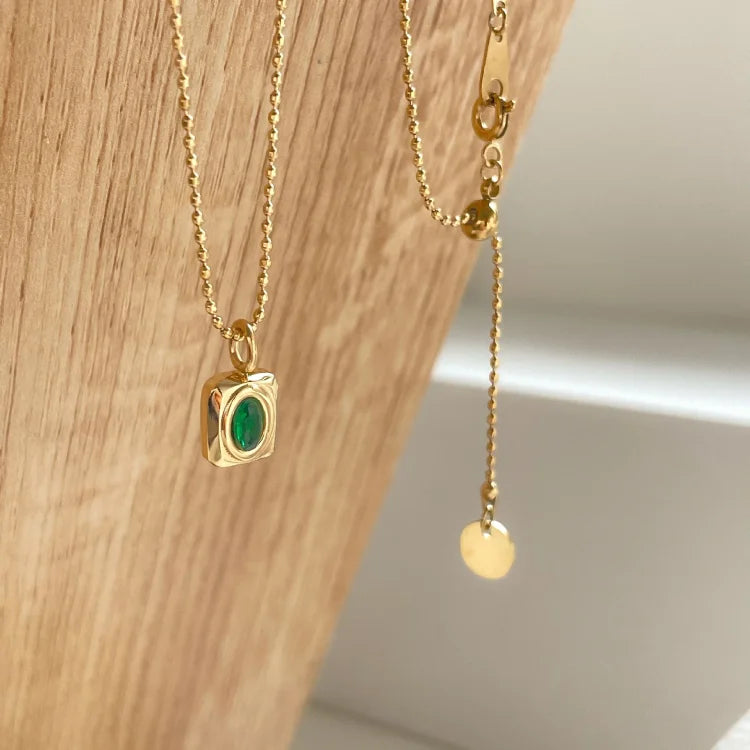 Celeste - Vintage Gemstone Necklace for Women