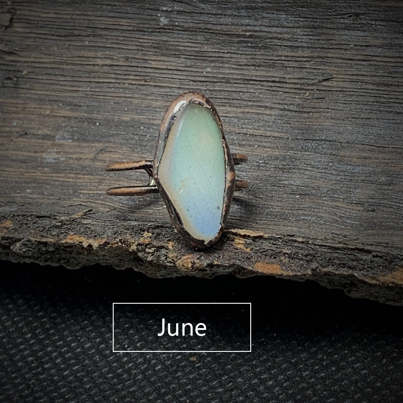Selina - Natural Raw Birthstone Ring for Women