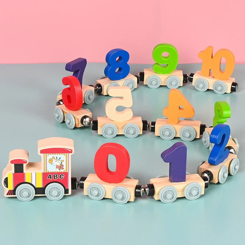 Magnetic Number Train - Educational Kids Toy