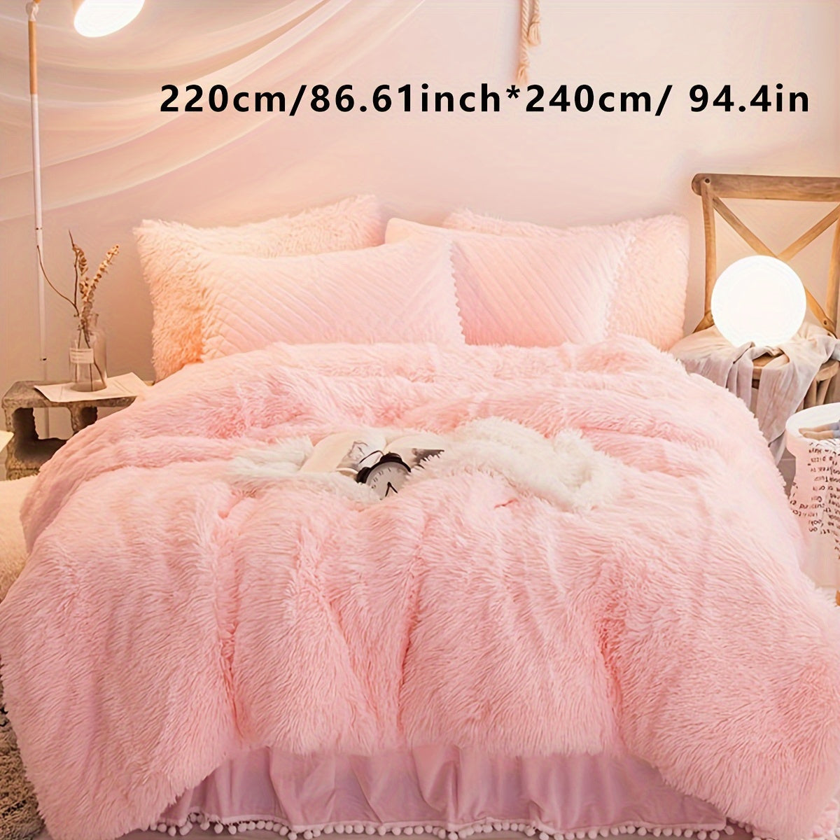 Luxe Velvet Duvet Cover Set - Soft Comfort