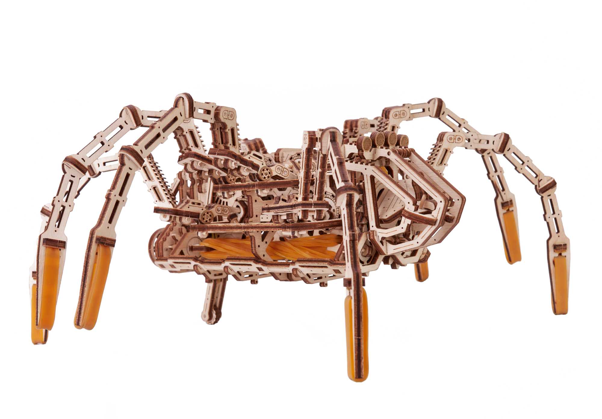 WoodCraft - 3D Mechanical Wooden Spider Puzzle
