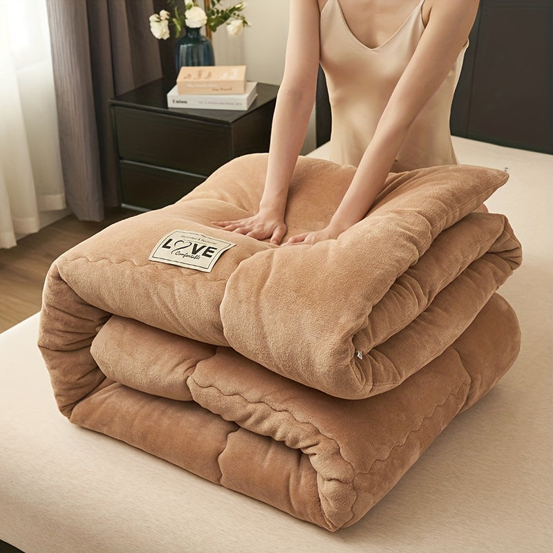 Milk Fleece Winter Duvet - Optimal Comfort