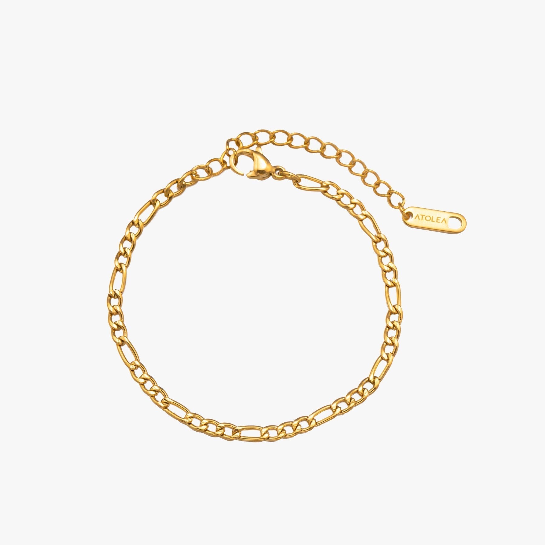 Amalfi - Elegant Figaro Anklet for Women