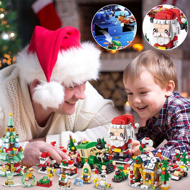 BuildJoy Festive Building Blocks Advent Calendar
