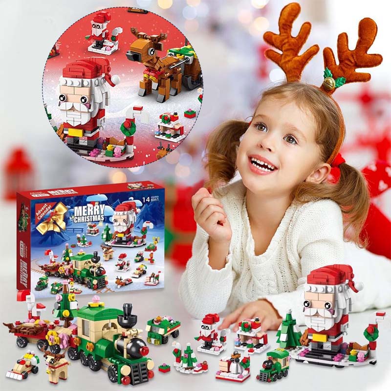 BuildJoy Festive Building Blocks Advent Calendar