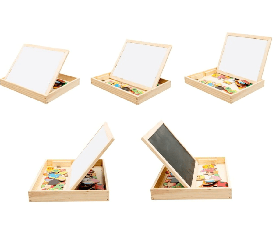 CreativeChalk Board - Double-Sided Magnetic Chalkboard for Kids