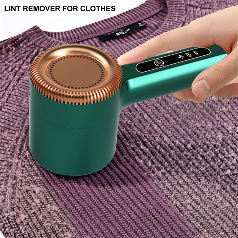 FluffMaster - Rechargeable USB Lint Remover for Clothes and Fabrics
