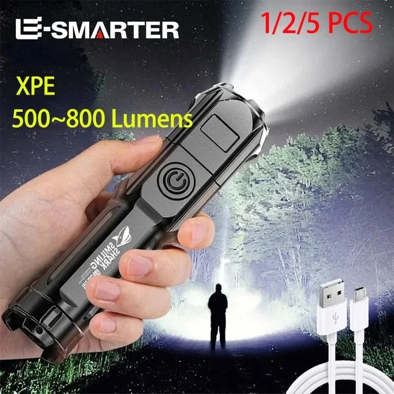 PowerBeam - Rechargeable LED Zoom Flashlight