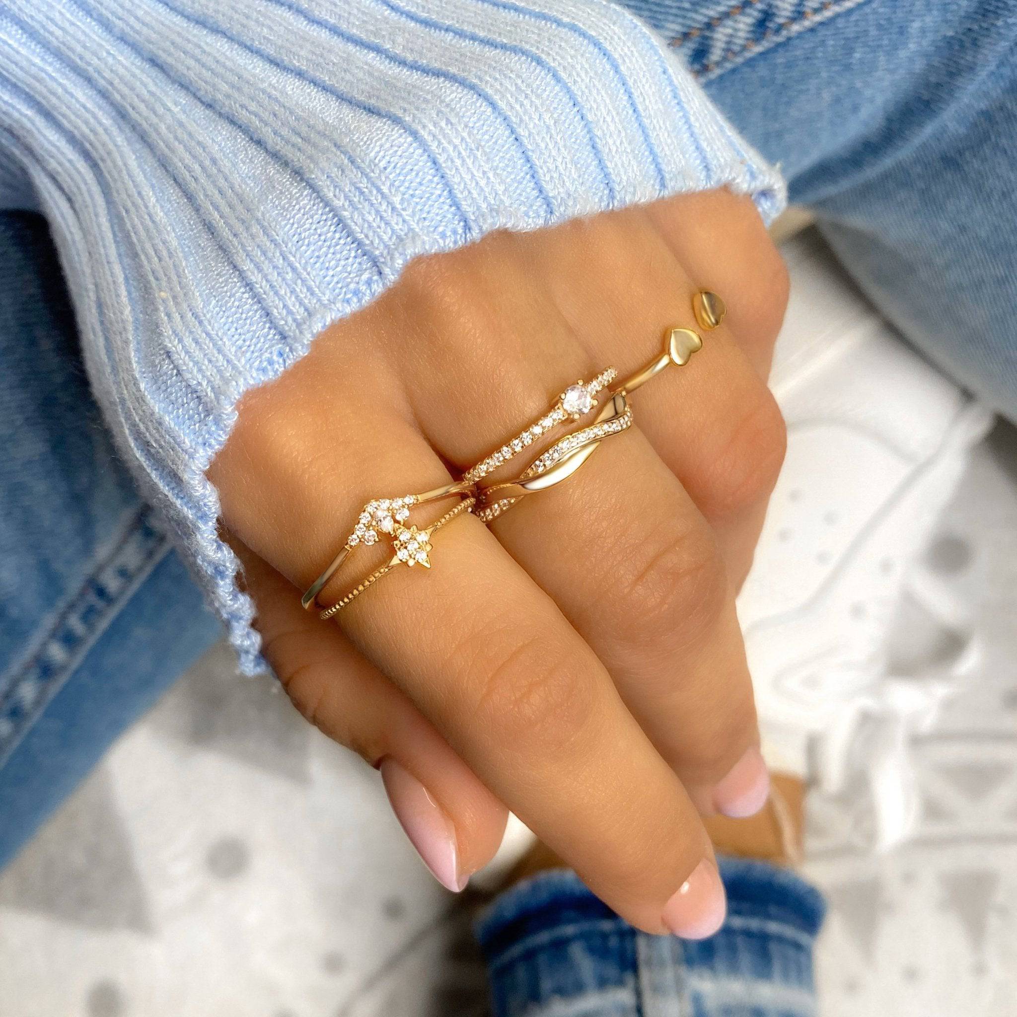 Sienna - Zirconia Statement Ring for Women