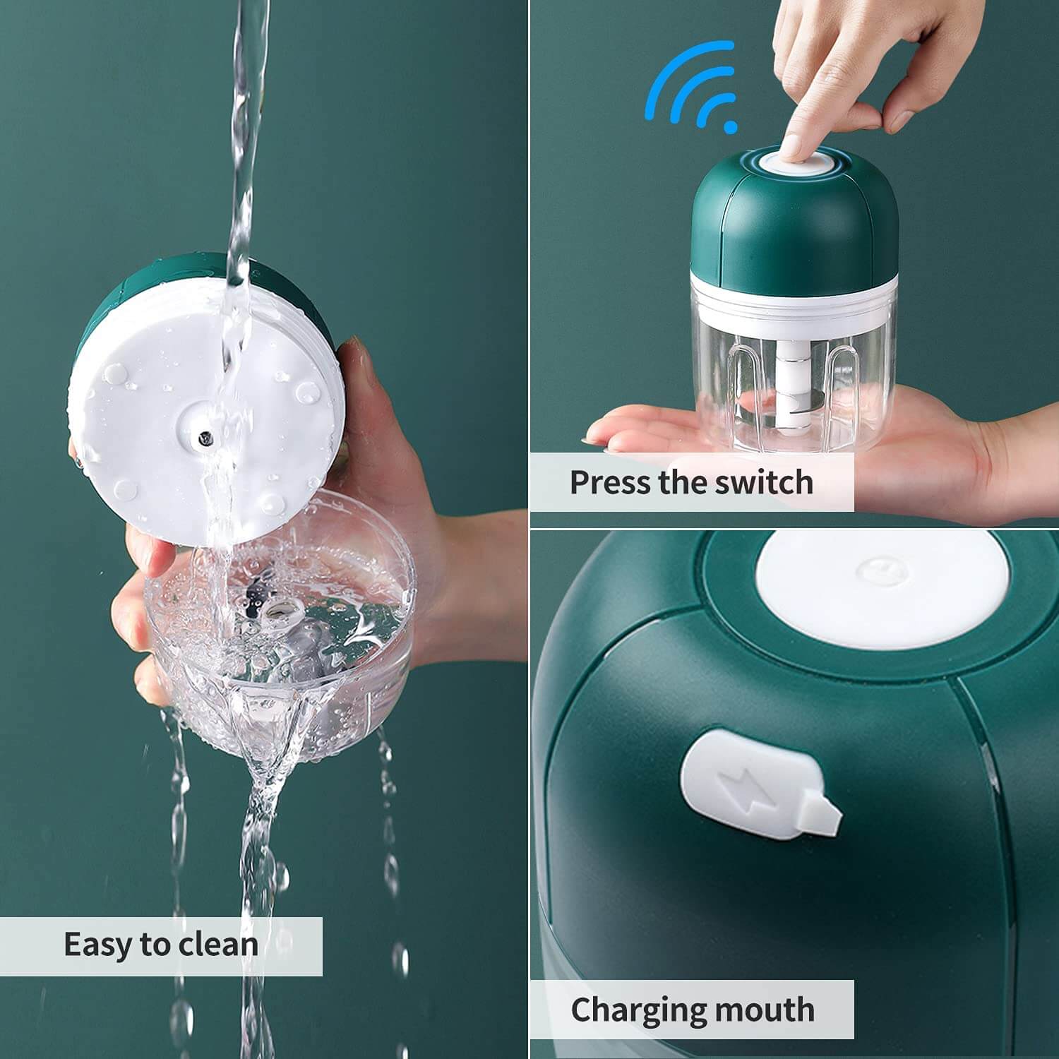 ChopEase - Electric Garlic Chopper