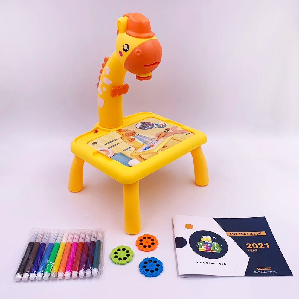 DinoSketch - Drawing Board with 12-Piece Art Set