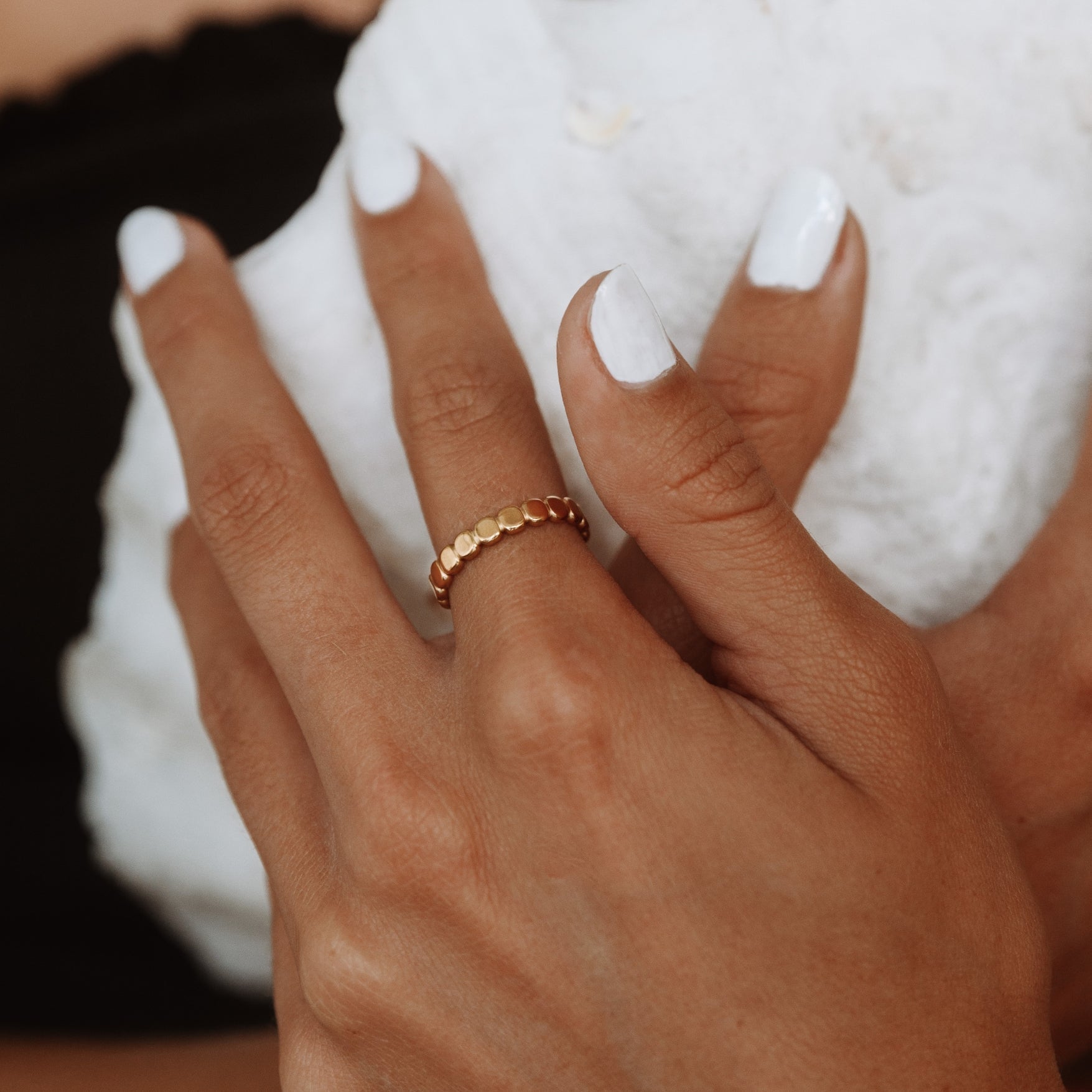 Elina - Beaded Ring for Women