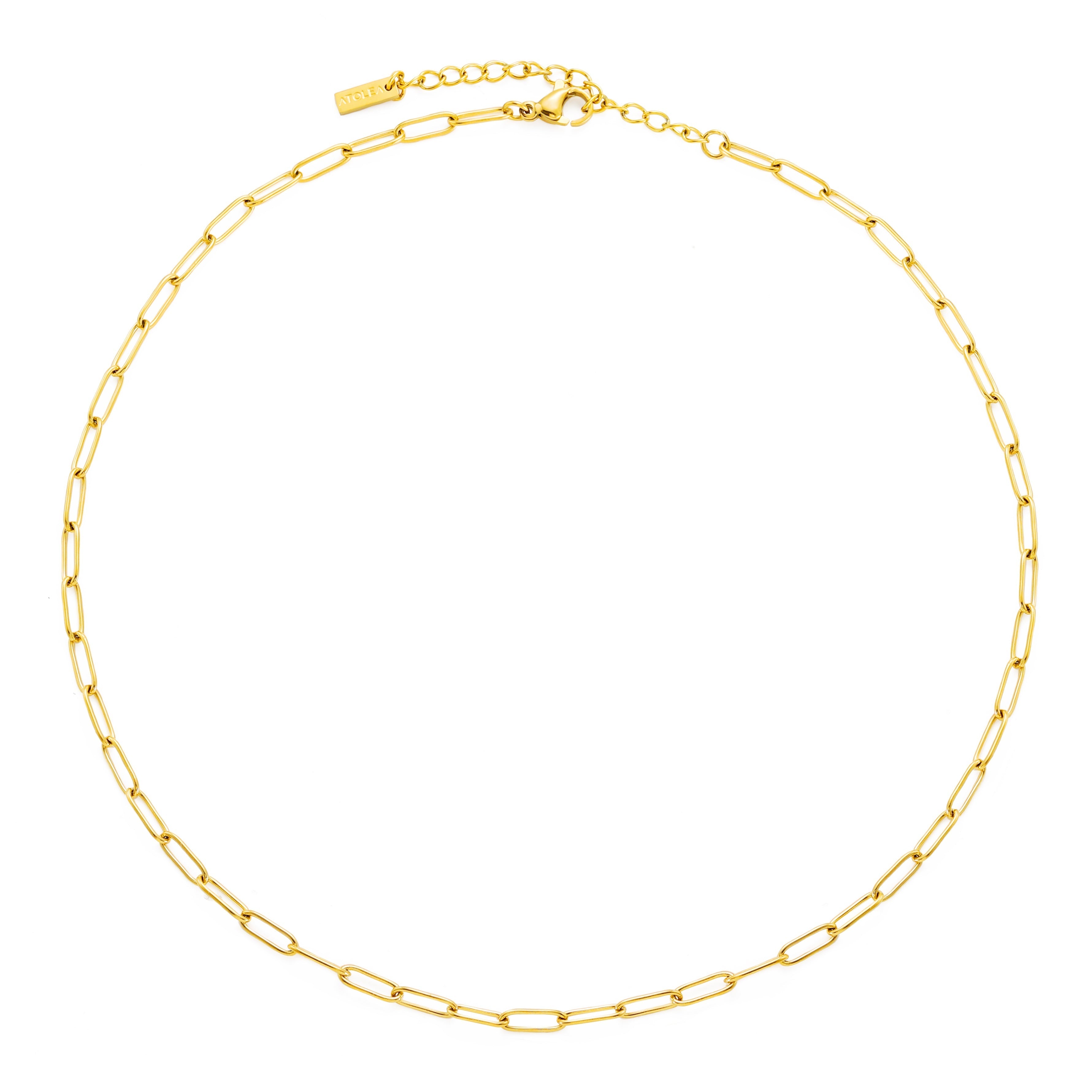 Lina - Paperclip Choker Necklace for Women