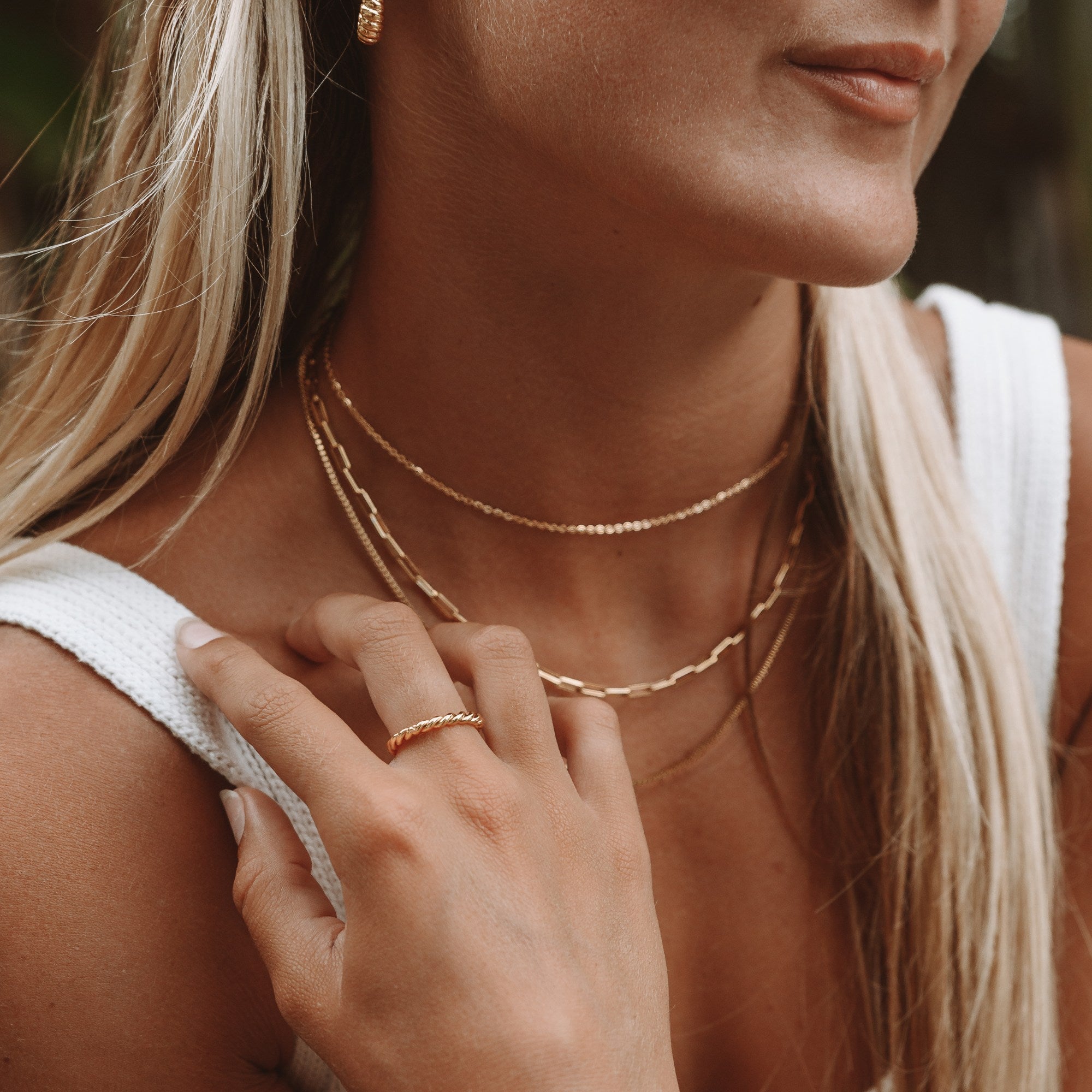 Tessa - Twisted Symbolic Statement Ring for Women