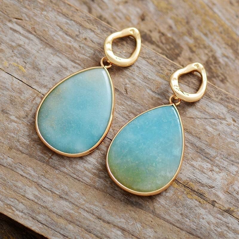 Amara - Amazonite Earrings for Women