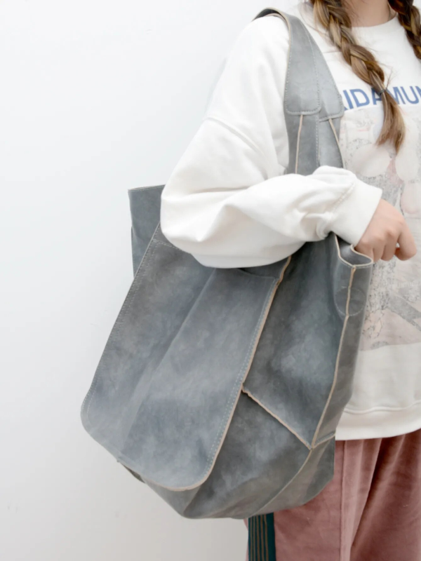 Maxine Tote - PU Leather Beach Bag