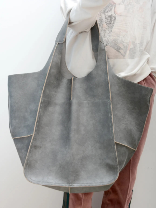 Maxine Tote - PU Leather Beach Bag
