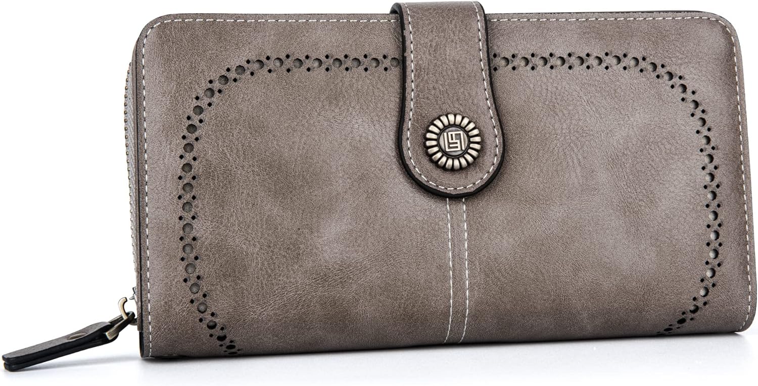 LeatherMax - RFID Leather Wallet with Wrist Strap