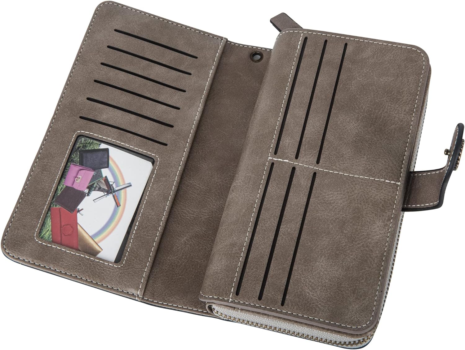 LeatherMax - RFID Leather Wallet with Wrist Strap