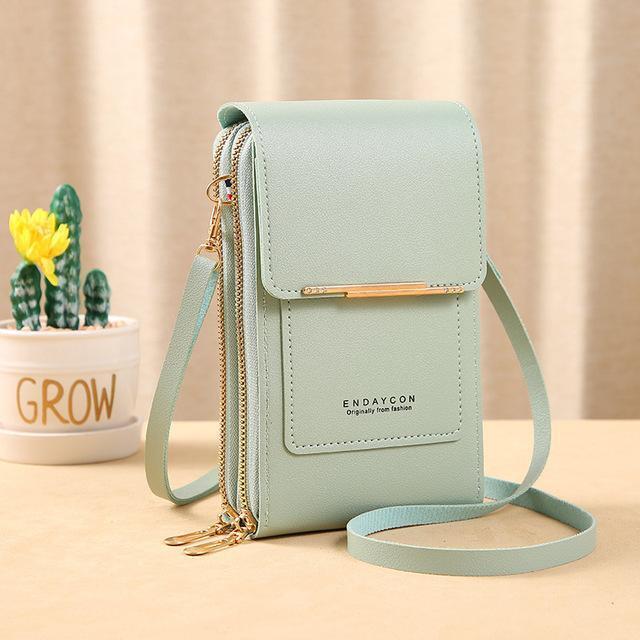 Sonia Wallet - Leather Phone Case with Crossbody Strap