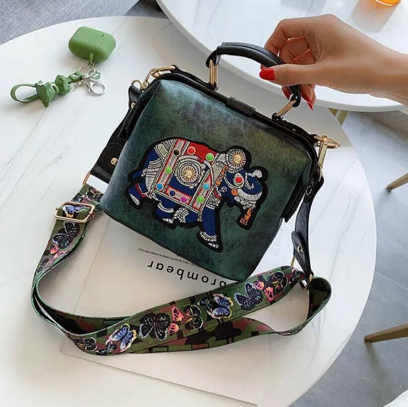 RoxyBag - Embroidered Crossbody Bag for Women