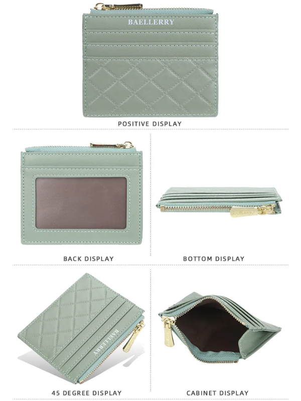 CardMate - Stylish Quilted Mini Card Holder