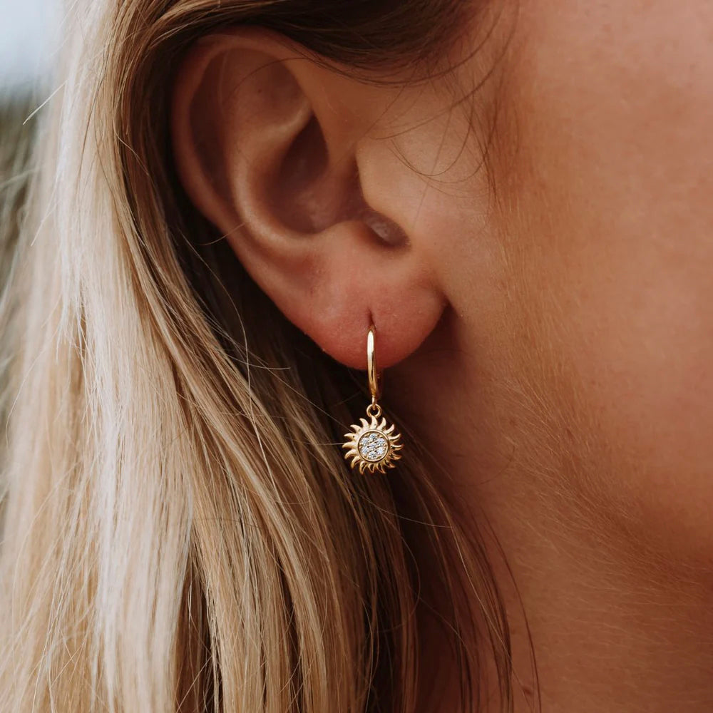 Elara - Elegant Sun Earrings for Women