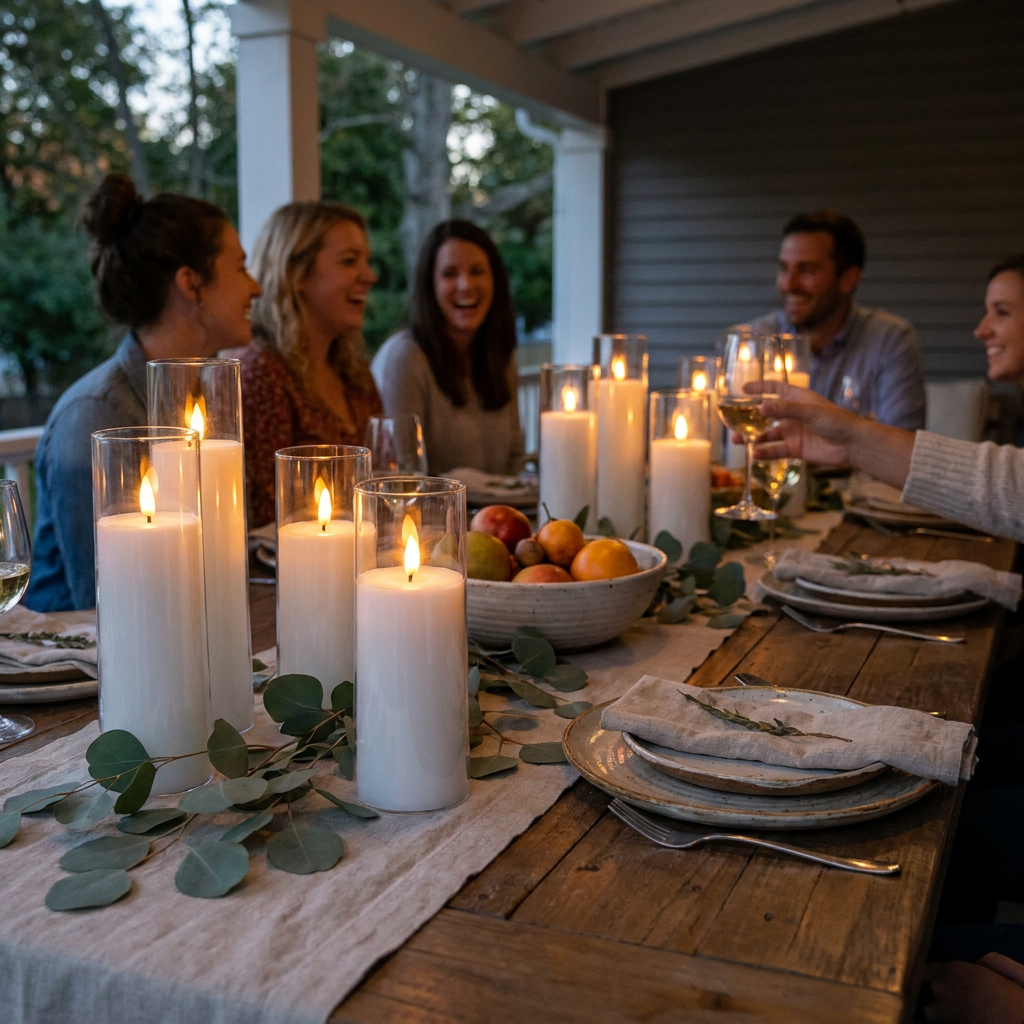 LED Flameless Candles lifestyle